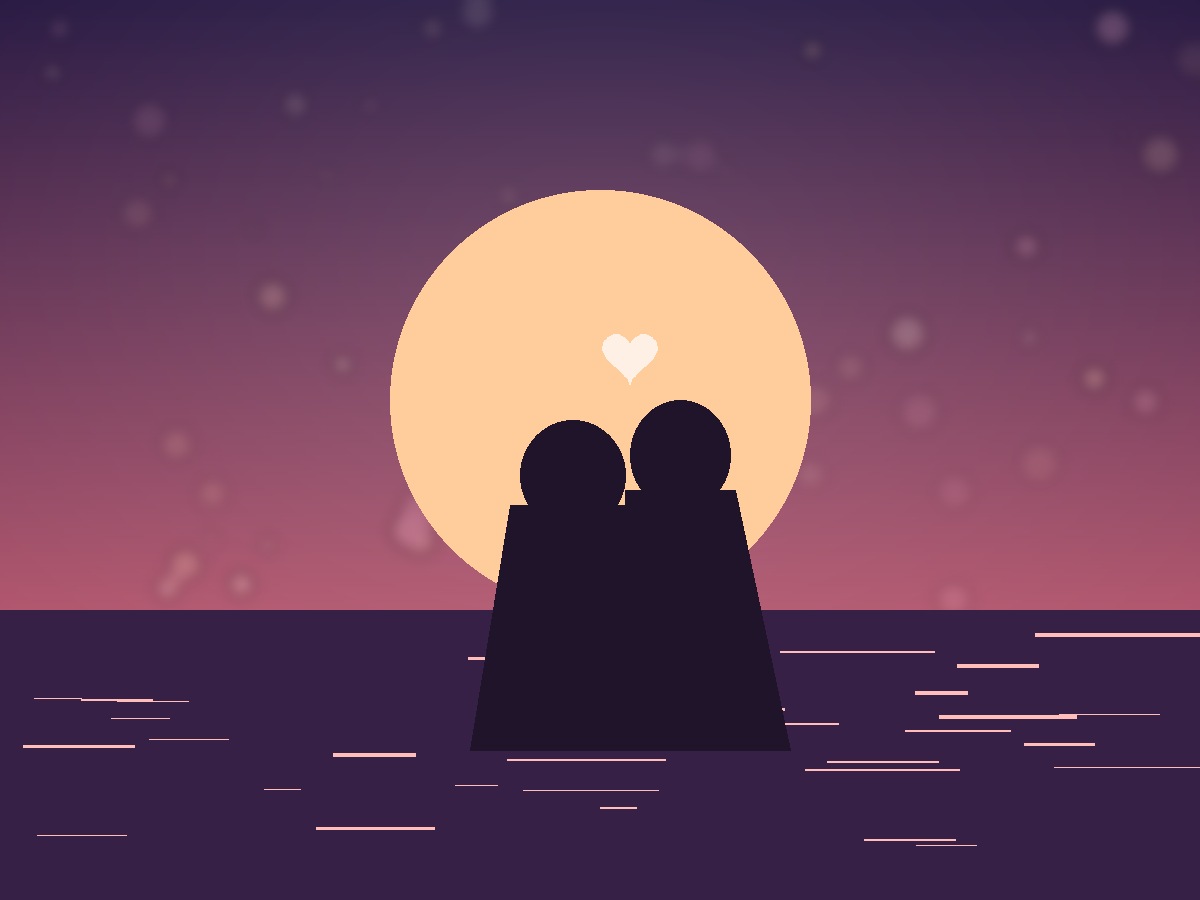 A lovely moment together